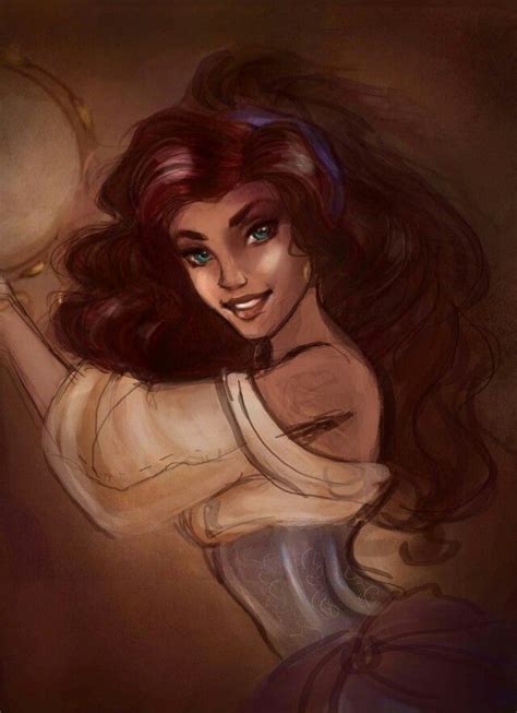 Esmeralda fan art | Disney, Dreamworks, and Pixar | Pinterest