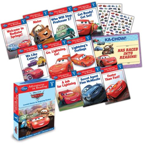 Reading Adventures Cars level 1 Boxed Set by Disney Book Group, Disney Storybook Art Team ...