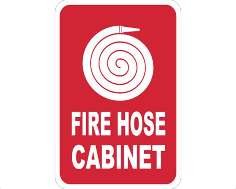 Fire Hose Cabinet sign F1430 - National Safety Signs