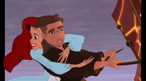 Jim and Ariel | Disney fan art, Disney crossover, Disney and dreamworks