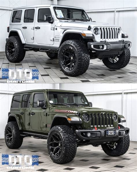 Jeep Wrangler with 22×10 Wheels 4P55 4P06 Gen 3 - 4PLAY Wheels