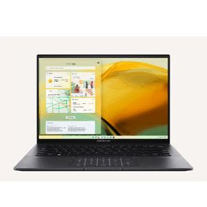 Asus ZENBOOK 14 OLED UM3402YA-KN104WS JADE BLACK, 14in OLED TOUCH, AMD ...