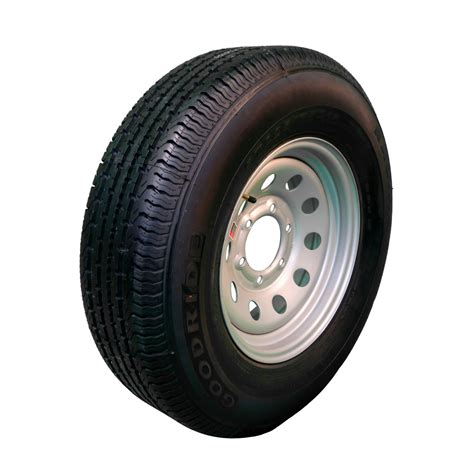 Goodride 15" 10 ply Radial Trailer Tire & Wheel - ST 225/75R15 6 Lug(S – The Trailer Parts Outlet