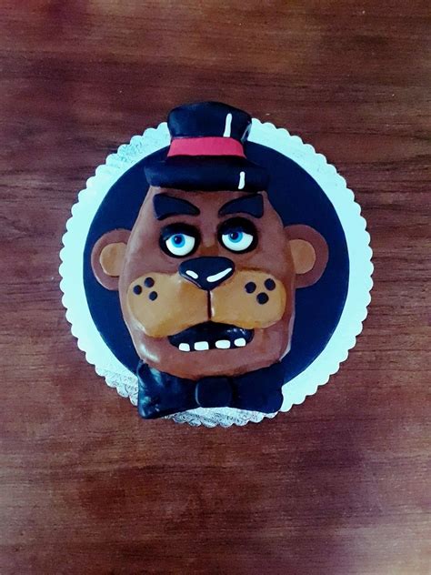 Freddy Fazbear Freddy Fazbear, Birthday Candles, Cakes, Pins, Desserts, Food, Tailgate Desserts ...