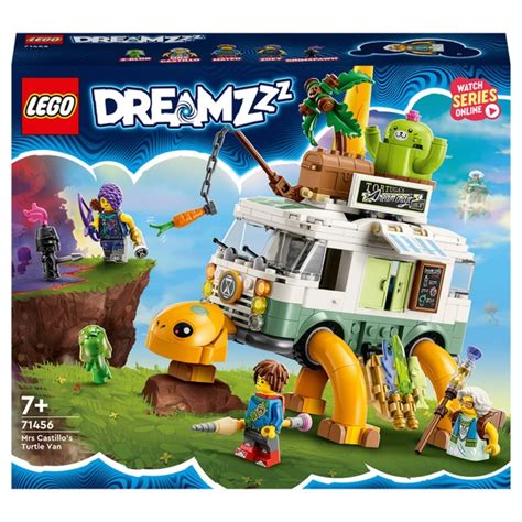 LEGO DREAMZzz 71456 Mrs. Castillo’s Turtle Van Building Toy Set ...