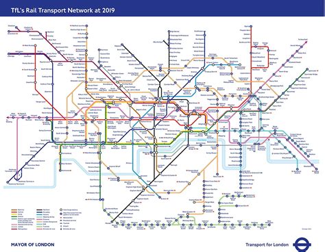 London Underground tube maps official