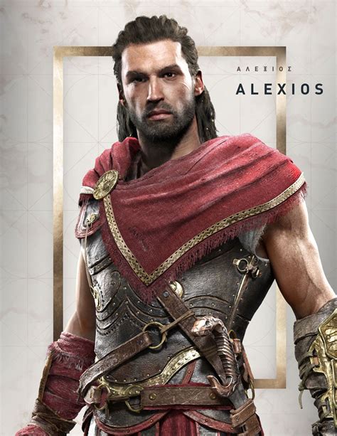 Alexios Portrait from Assassin's Creed Odyssey #illustration #artwork #gaming #videogames # ...