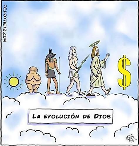 La evolución de la humanidad en 16 divertidas y controvertidas imágenes | Viñetas satíricas ...