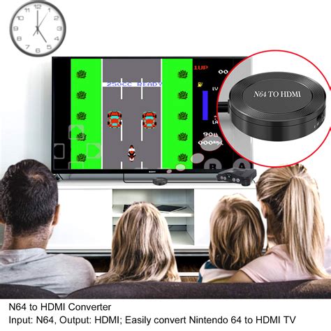 N64 to HDMI N64 HDMI Converter N64 Cable to HDMI Support 16:9/4:3 Convert-N64 - Walmart.com