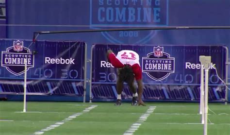 WATCH: Here's Chris Johnson's NFL combine record 4.24 40-yard dash ...