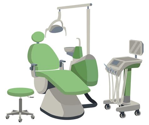 dental office and dental chair 16721849 Vector Art at Vecteezy