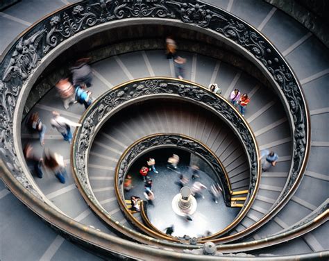 Vatican museum stairs II | This is the famous stairs of the … | Flickr