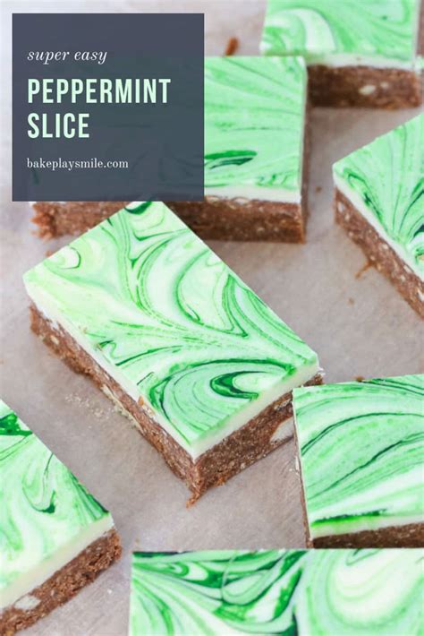 Peppermint Chocolate Slice | New & Improved Recipe - Bake Play Smile