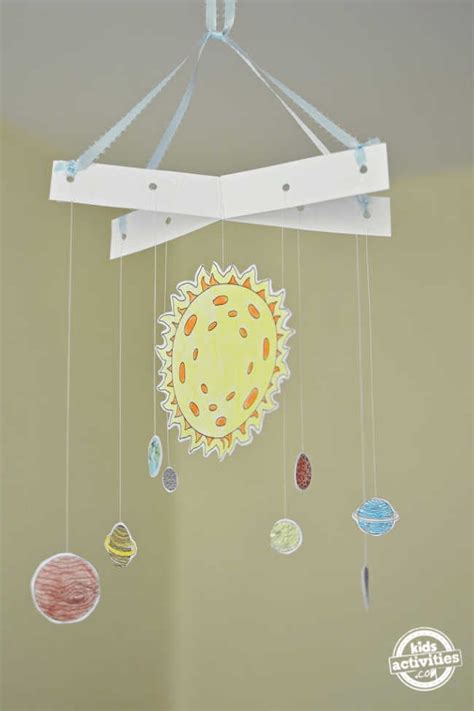 Home & Hobby Doll Making Felt planets PDF pattern for space nursery decor Solar system baby crib ...