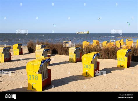 North sea beach near Cuxhaven, Germany Stock Photo - Alamy