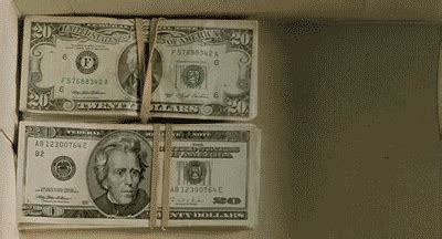 Cash Dollar Bill Animated Gif Images - Best Animations