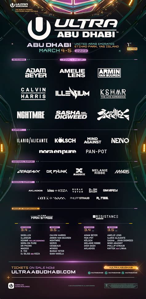 Ultra Music Festival Abu Dhabi 2023 | EDM Wiki | Fandom