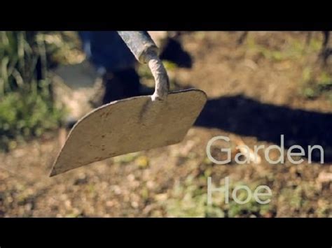 How to Spell Garden Hoe