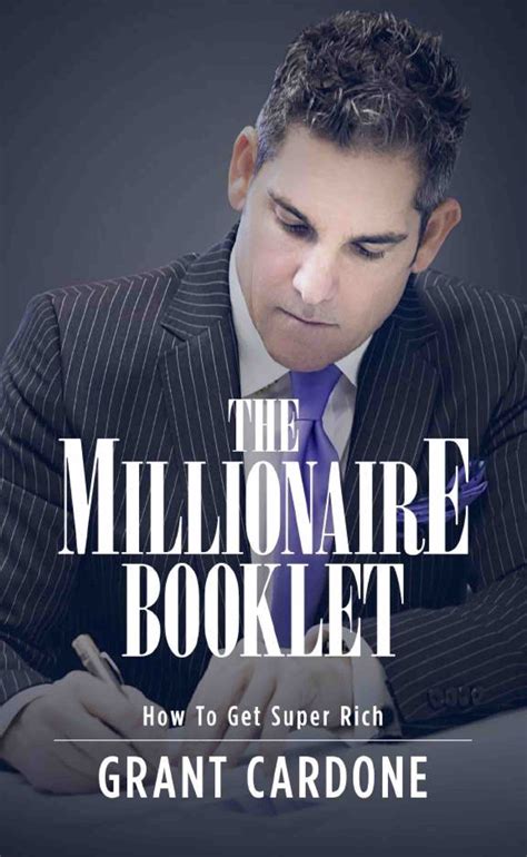 Book Review: The Millionaire Booklet by Grant Cardone