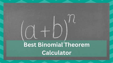 5 Best Binomial Theorem Calculator - JSCalc Blog