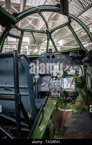 Bristol Blenheim aircraft cockpit Stock Photo - Alamy