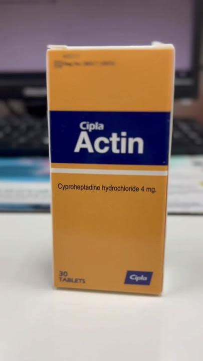 Cipla Actin: Effective Antihistamine for Allergies, Motion Sickness ...