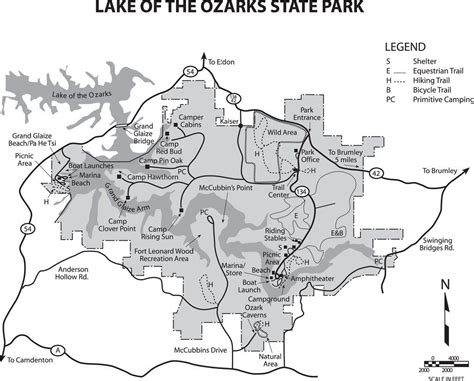 Roaring River State Park Map - Maping Resources