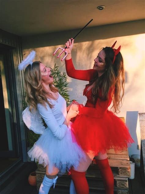 angel-and-devil-halloween-costume-idea | Ecemella