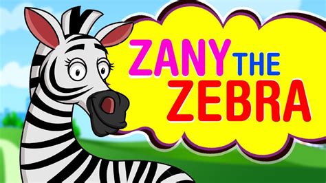 Zany the Zebra Phonic Rhymes | #Childrensongs | #Kidssong | Preschool nursery rhymes | Simba Tv ...