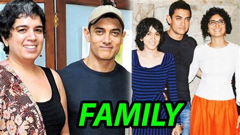 Actor Aamir Khan Family Photos with Wife, Daughter, Sons & Parents Pics - DSLR Guru