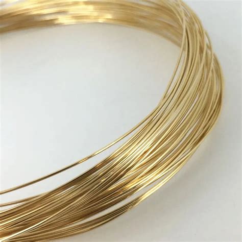 0.45mm/0.5mm/0.6mm/0.7mm/0.8mm Gold filled wire high quality jewelry ...