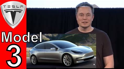 Elon Musk Talks About The Tesla Model 3 - YouTube