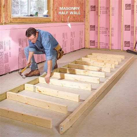 How to Finish a Basement: Framing and Insulating | The Family Handyman #remodelbasement ...