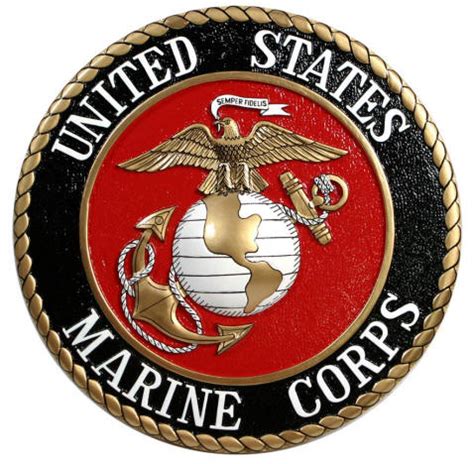United States Marine Corps 14" Plaque - USMC