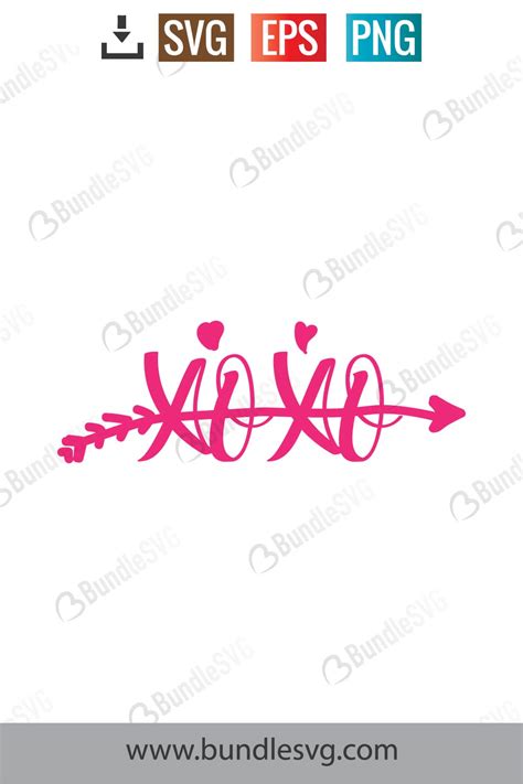 Xoxo Valentine Svg Free Download | BundleSVG.com