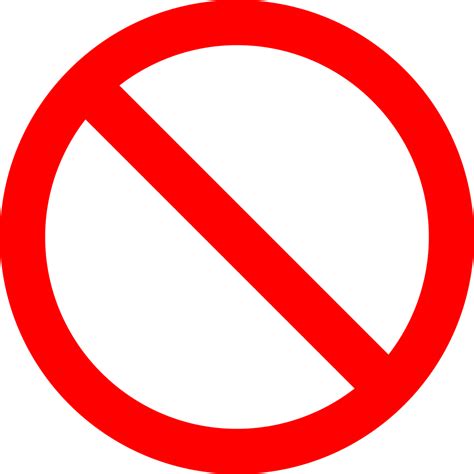 File:No sign.svg - 維基百科，自由的百科全書