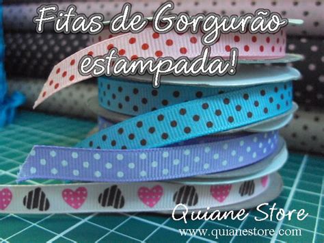 ARTE COM QUIANE - Paps e Moldes de Artesanato : FITA DE GORGURÃO ESTAMPADA