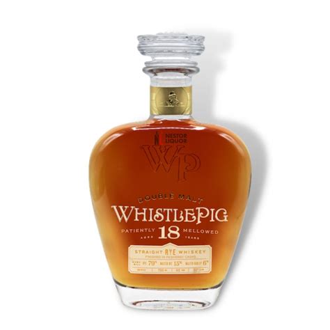 WhistlePig 18 Double Malt Finished In PX Sherry Casks 4th Edition 750ml | Whiskey │ Nestor Liquor