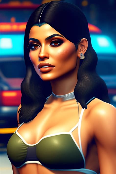 Lexica - Kylie jenner in gta 5