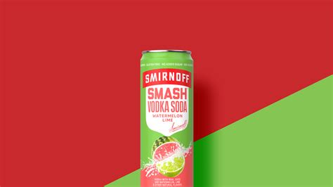 Smirnoff Smash Vodka Soda Watermelon & Lime | Smirnoff