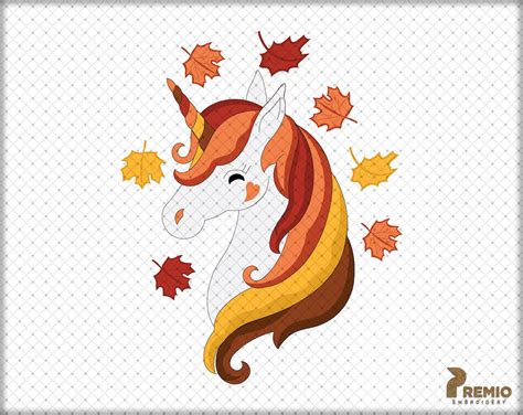 Halloween Unicorn PNG, Fall Unicorn PNG, Autumn Unicorn Halloween PNG ...