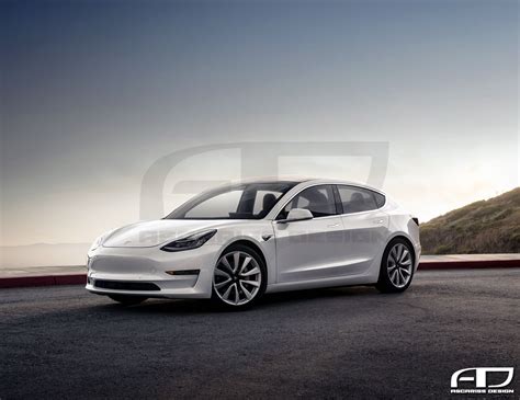 Ascariss Design: Tesla Model 3 Hatchback