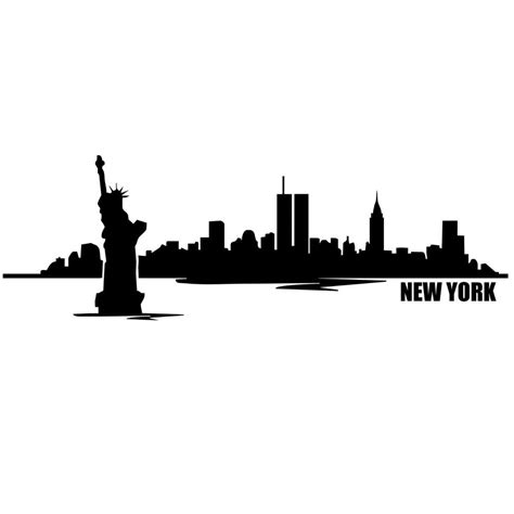 New York City Silhouette Vector at GetDrawings | Free download