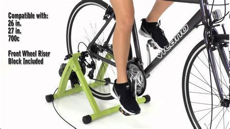 Conquer Indoor Bike Cycling Trainer Exercise Stand with Shifter - YouTube