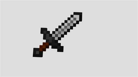 Minecraft iron sword - Download Free 3D model by Mohammadxom [7726dc7 ...