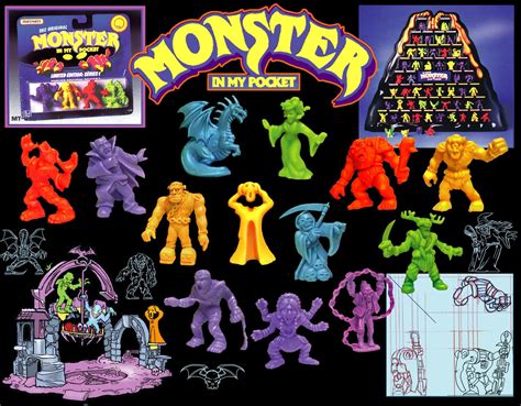 Monster In My Pocket Complete Collection with Monster Mountain Display - town-green.com