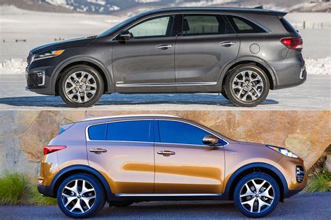 2019 Kia Sorento vs. 2019 Kia Sportage: What's the Difference? - Autotrader