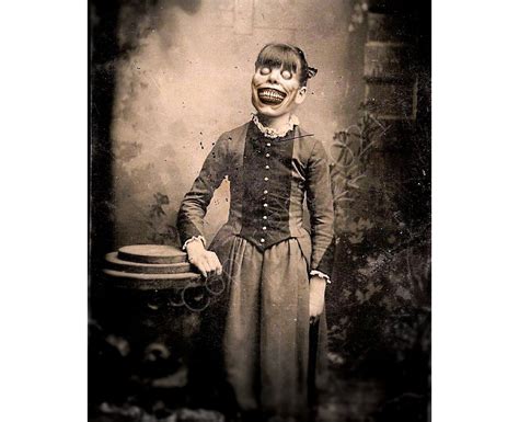 Creepy Vintage Demon Girl Portrait Horror Printable Old Photo | Etsy in 2022 | Creepy vintage ...