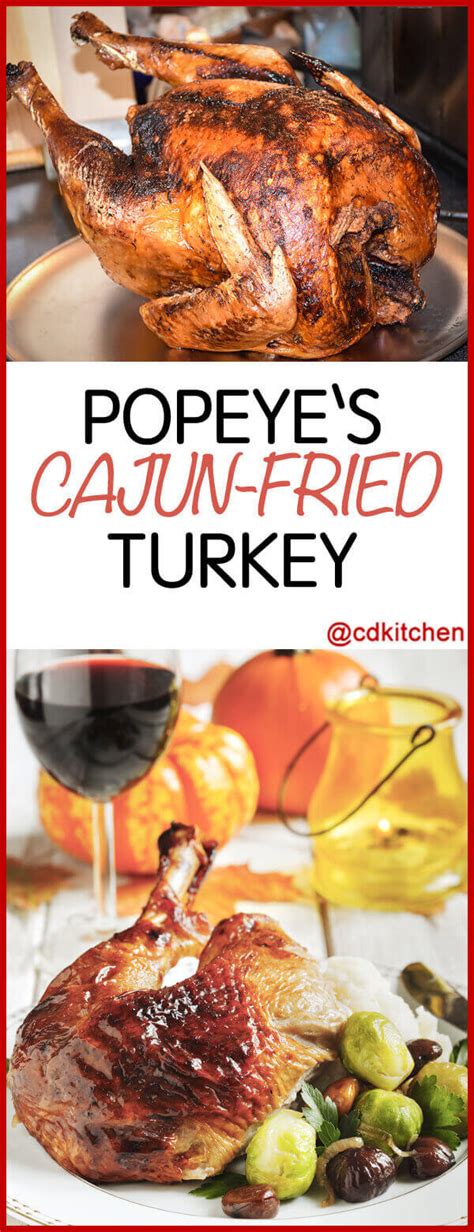 Copycat Popeye's Cajun Fried Turkey Recipe | CDKitchen.com