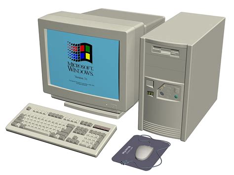 Vintage PC Old Personal Computer 3D Model $37 - .max .obj .fbx - Free3D